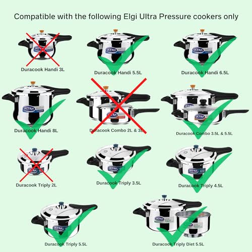 Elgi Ultra Duracook pressure cooker gasket