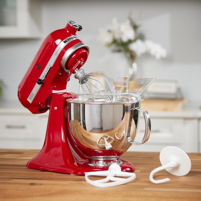 KitchenAid Artisan Series 5Ksm150Psdca 300 - Watts Tilt Head Stand Mixer 4.8 liter - Candy Apple