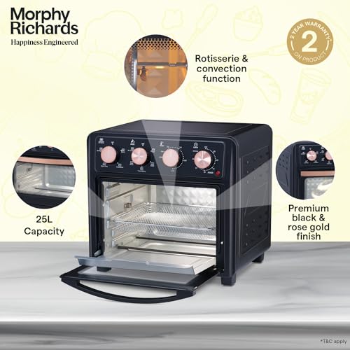 Modern kitchen setup with Morphy Richards Air Fryer Oven