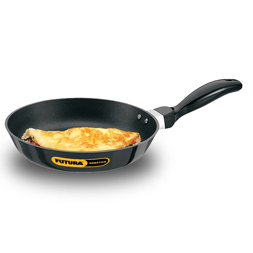 Hawkins Futura 20 cm Non-Stick Frying Pan – Hard-Anodized Black Cookware