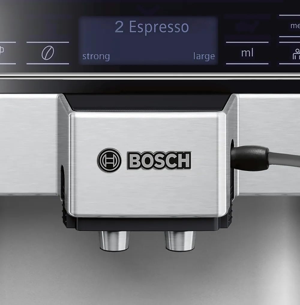 Bosch Series 6 Verobarista 600 Fully Automatic Espresso Machine, Silver - TIS65621IN