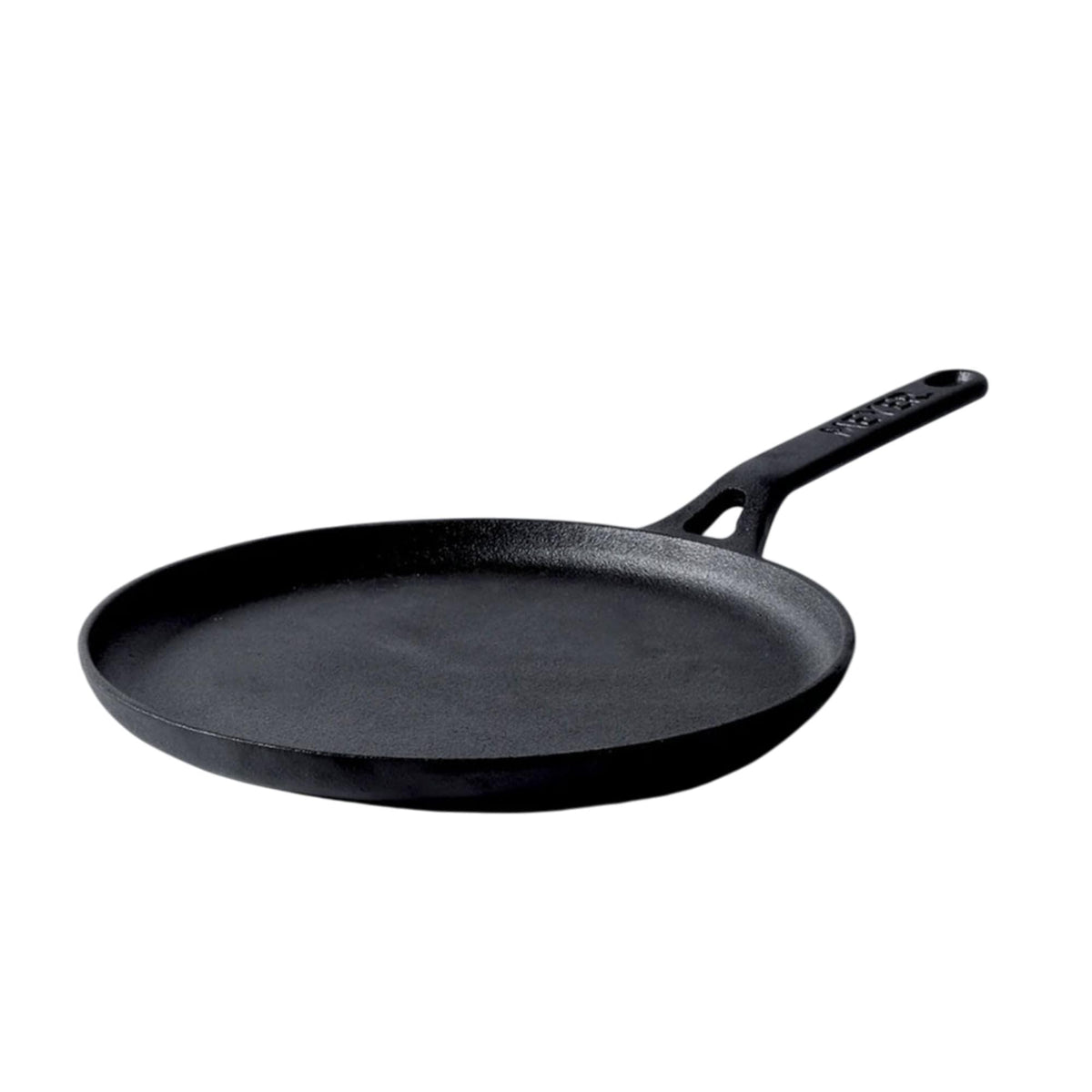 Meyer Pre-Seasoned Cast Iron Dosa Tawa – 24cm, Induction &amp; Gas Compatible | Black