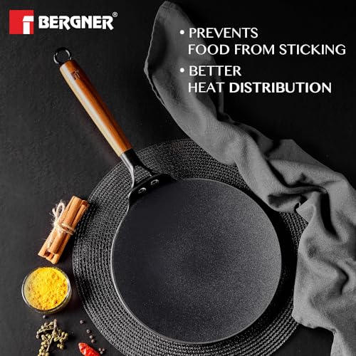 BERGNER Odin 26 cm Cast Iron Roti Tawa tawa b