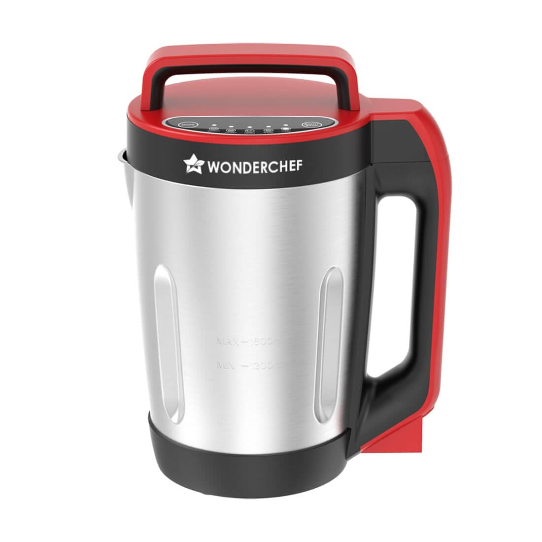 Wonderchef Neo Soup Maker 1.6L with touch panel and 5 preset functions