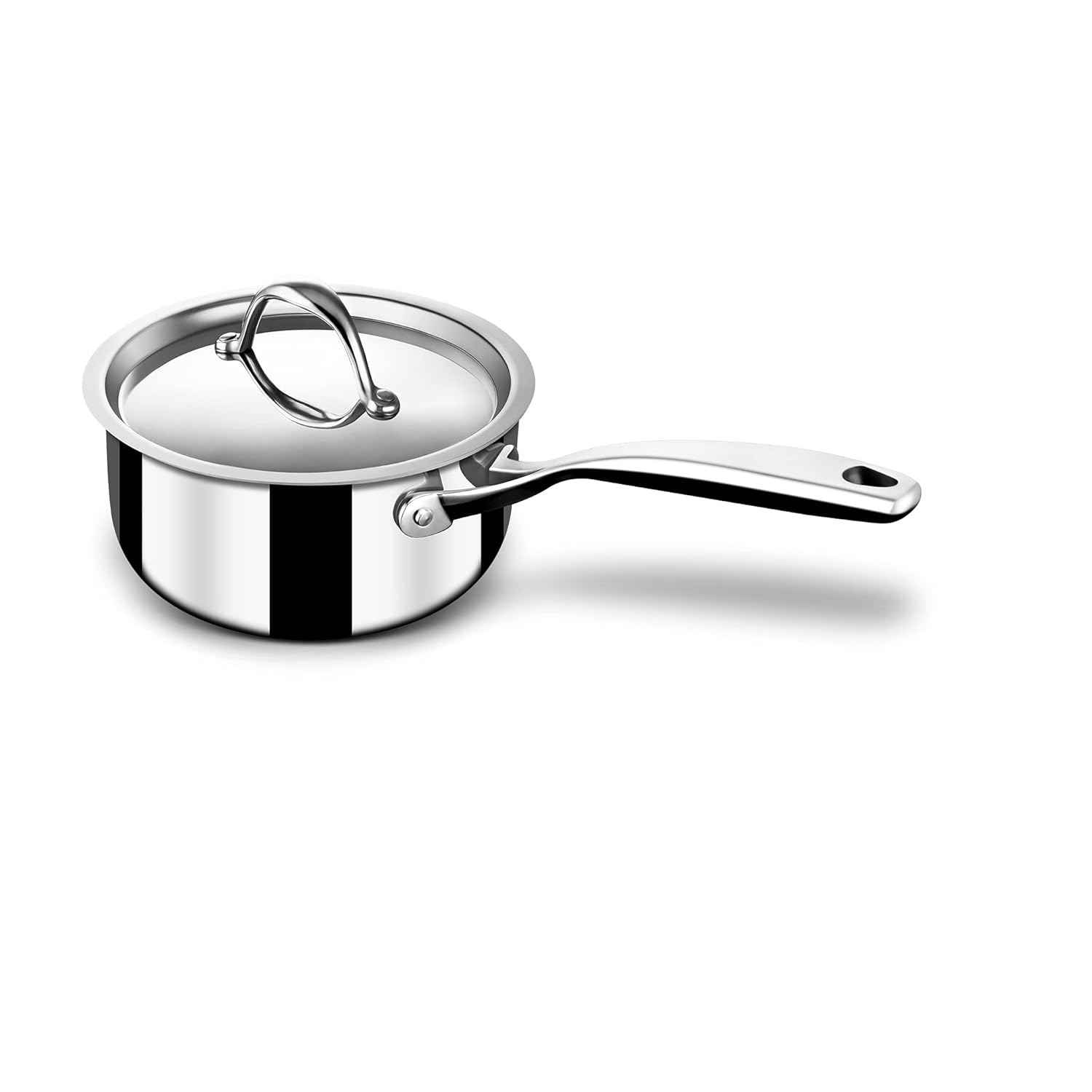 Stahl Stainless Steel Triply Artisan Saucepan