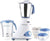 Preethi Platinum MG-153 550-Watt Mixer Grinder (White/Blue) 110 volts for use in USA and canada only