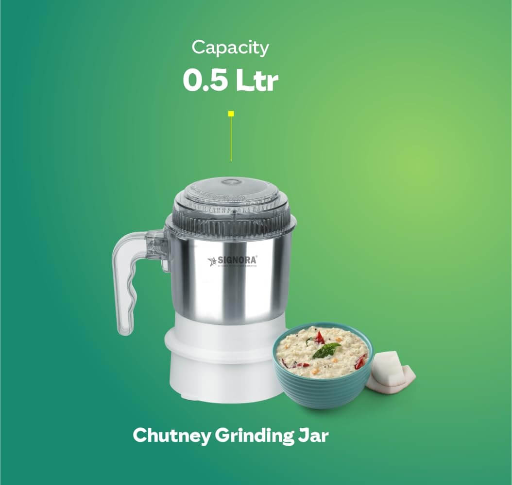 Signora Care Dynamatic 945W Mixer Grinder dry jar