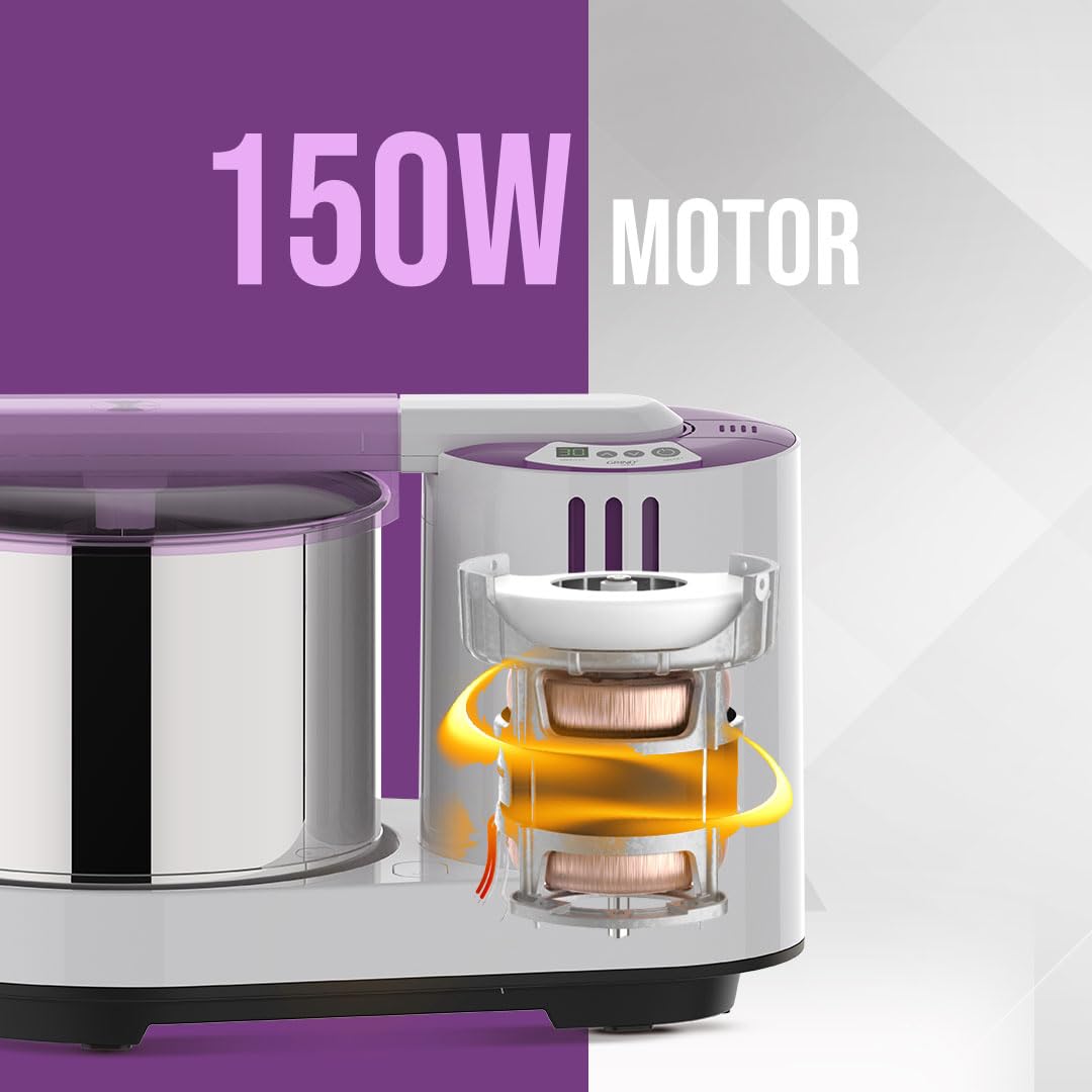 Ultra Grind+ Gold T 2 litre AISI 304 food grade stainless steel cylindrical drum