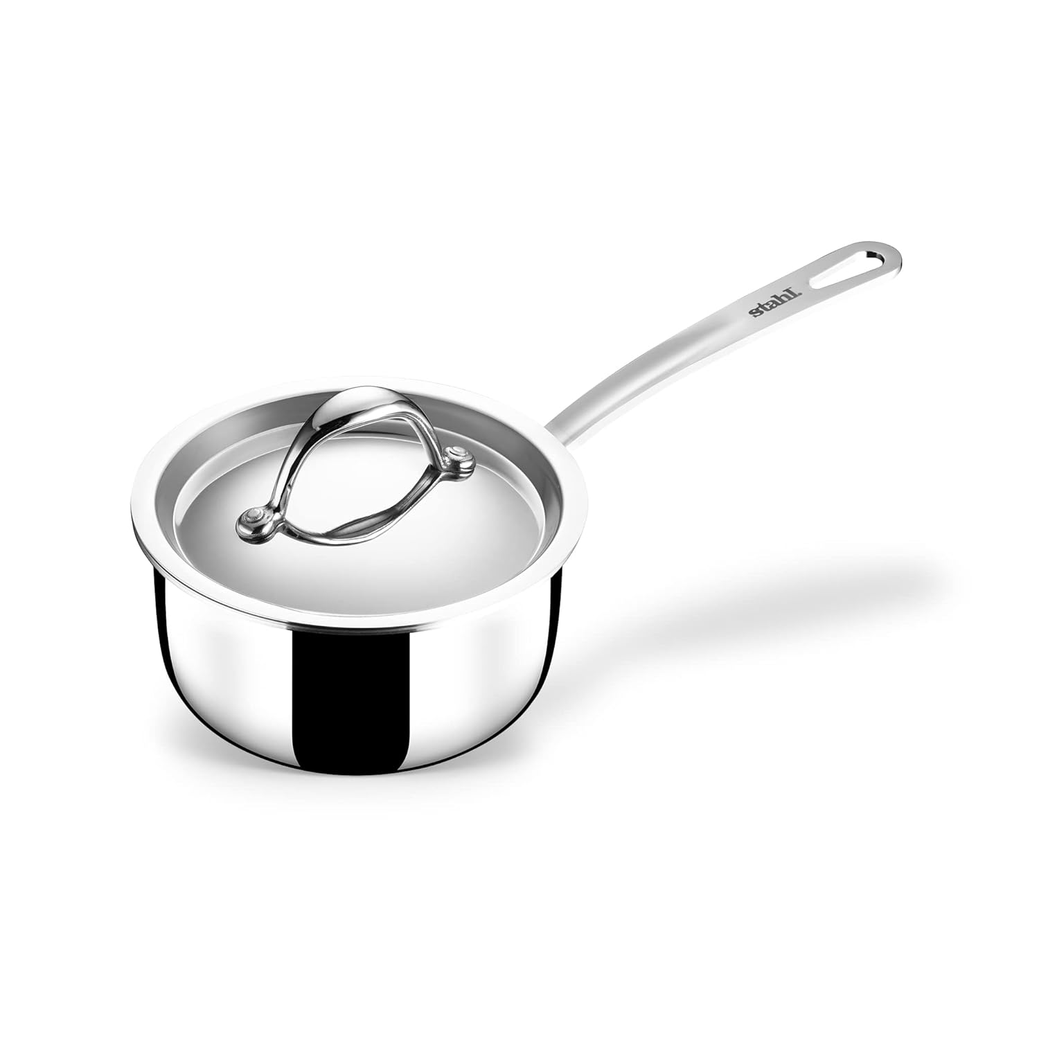 Stahl Stainless Steel Triply Artisan Saucepan