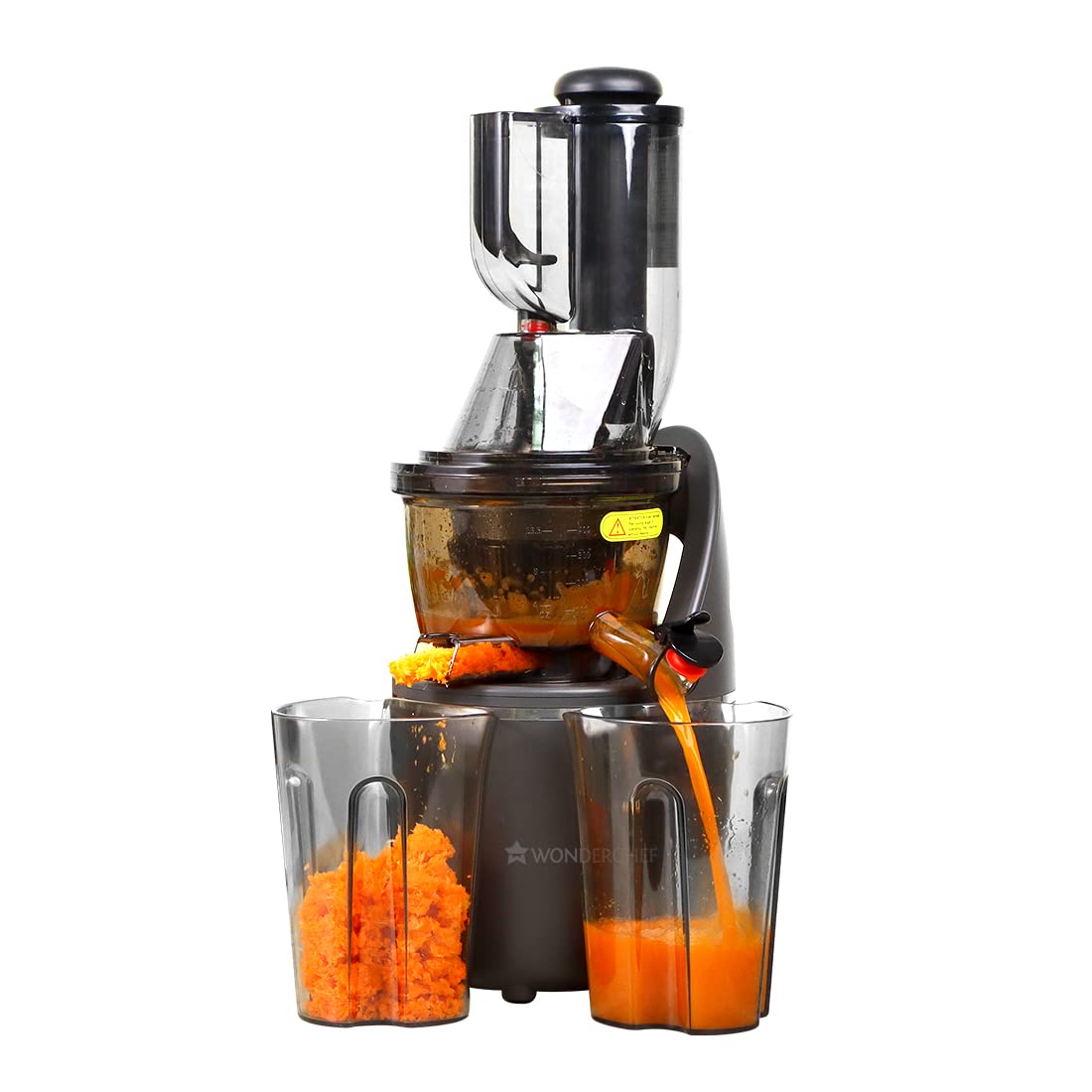 Wonderchef Regalia Full Fruit Cold Press Slow Juicer - 55 RPM, Retains Higher Nutrients, 240W Powerful Motor, Easy to Clean, 5-Year Motor Warranty