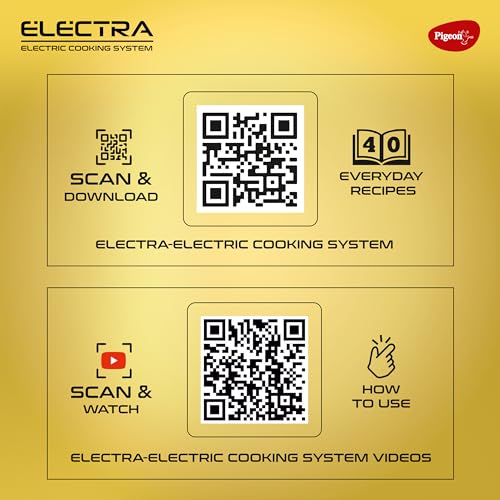 Pigeon Electra Smart 3 Litre Electric Pressure Cooker with Digital Display | 18 Indian Preset Menu | Automatic Rice Cooker | Delay Timer & More (Stainless Steel)