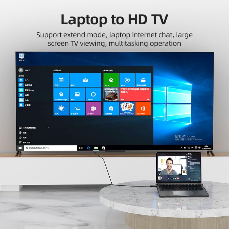 XIKKART Mini HDMI To HDMI Cable | 1.5 Meter | High Speed 4K Cable, (NOT MICRO USB/MICRO HDMI) | Male To Male | Compatible For Monitor, Tablet, Laptop, Television, Projector, Hdtv, Dslr, Camera