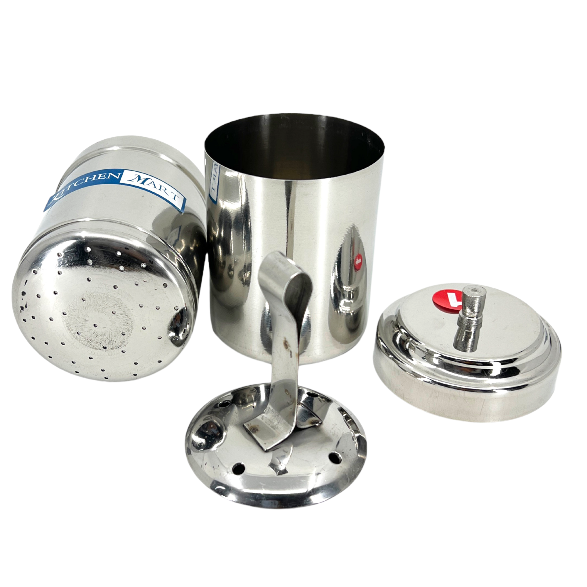 Kitchen Mart Stainless Steel with 2 Cups Capacity Coffee Filter (Silver)-B2B (25 Pieces)