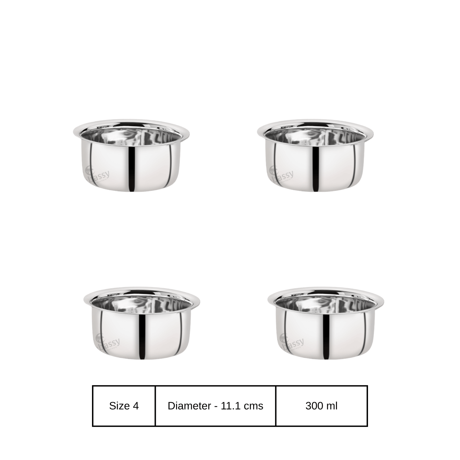 Embassy Coffee Dabra SPL Premium Stainless Steel Coffee Cup - Traditional Indian Coffee Glass Set