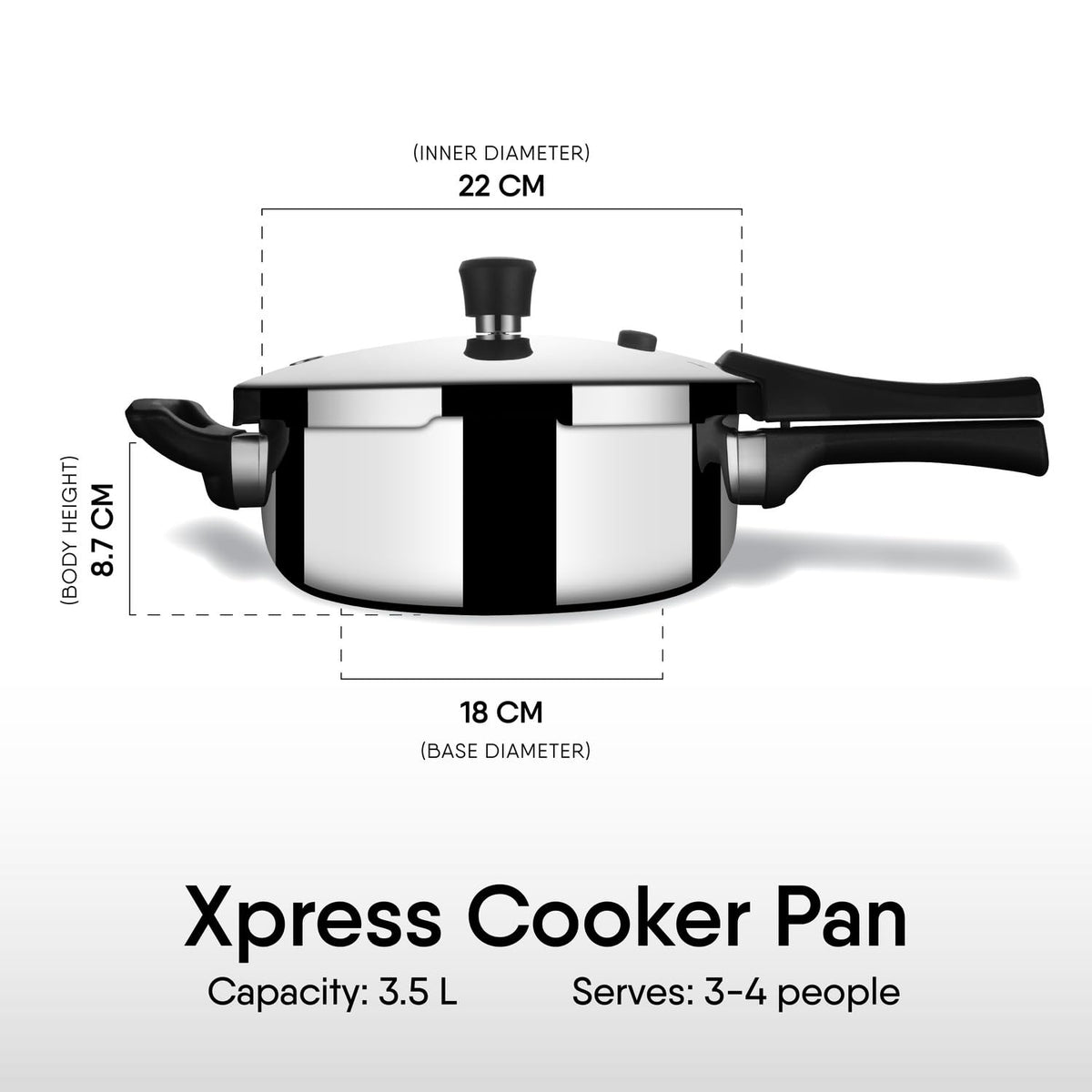Stahl Triplly Pressure Cooker Xpress