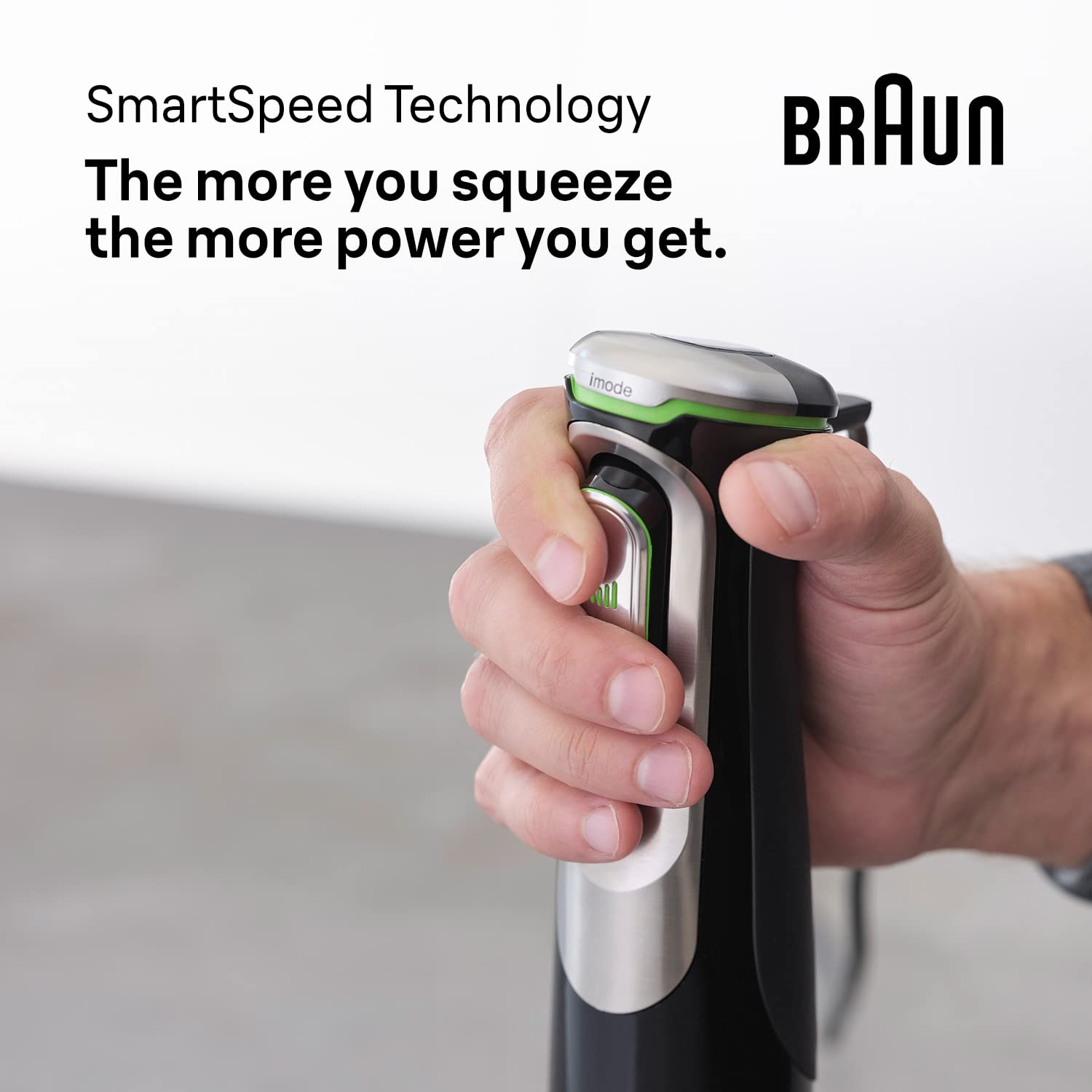 Braun MQ9187XLI 7-in-1 hand blender 1200W with ActiveBlade and iMode technology