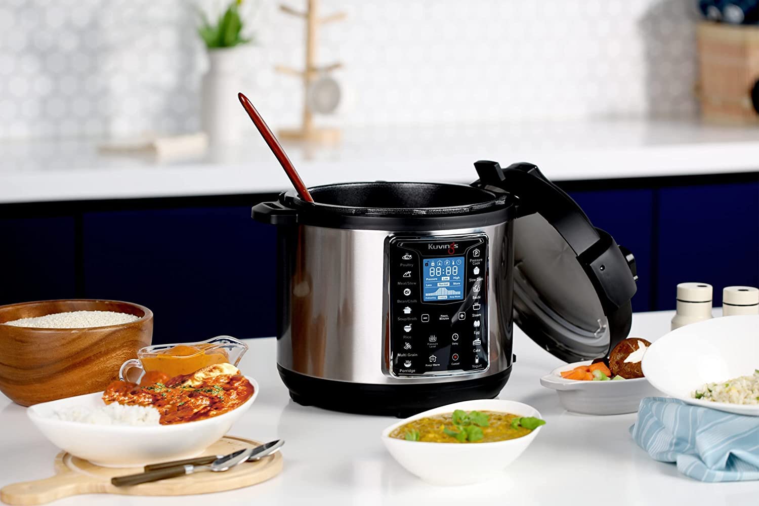 Kuvings Instant Pot 3 Litre Electric Pressure Cooker with Stainless Steel Inner Pot