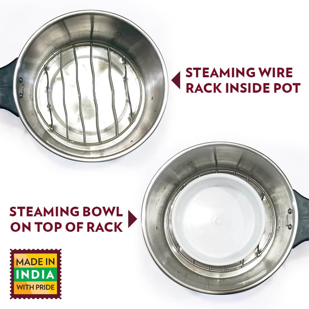 5-in-1 Borosil Electric Kettle with steamer and grill function, 600W power