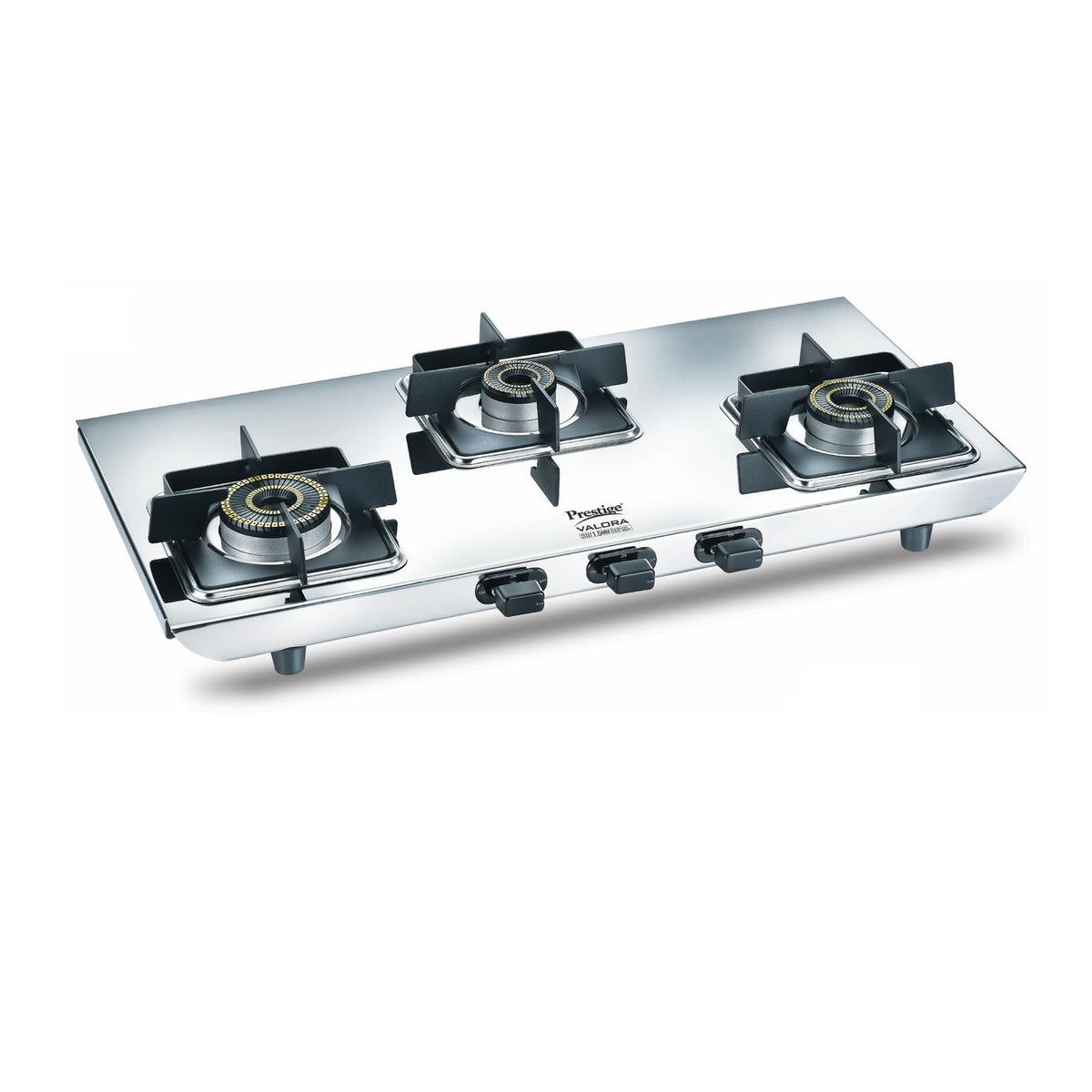 Prestige Valora gas stove wind guard pan support protecting flame from wind during cooking