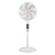 Pigeon Fantastic 75W White Pedestal Fan with 7 blades and 3 speed settings