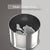Multi-utility drum for versatile cooking with durable stainless steel design and efficient grinding capabilities.