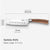 Stahl Talon Series Santoku Knife, Walnutwood Handle, 5 Inches / 13 cm