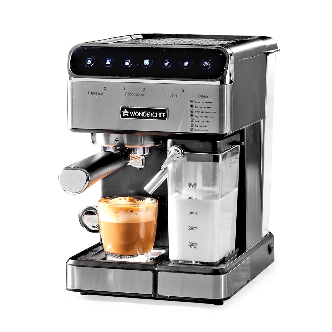 Wonderchef Regenta Coffee Maker with Auto-Frother
