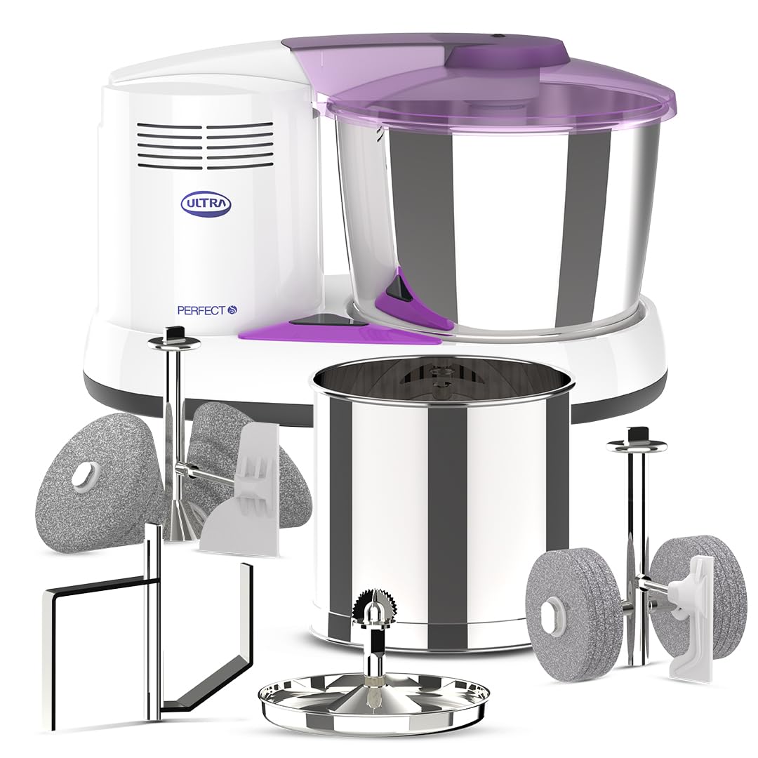 Ultra Perfect S Celebration Pack 2L table top wet grinder in Fortune White with all attachments