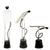 Hamilton Beach professional garment steamer with adjustable stand and ironing board in black