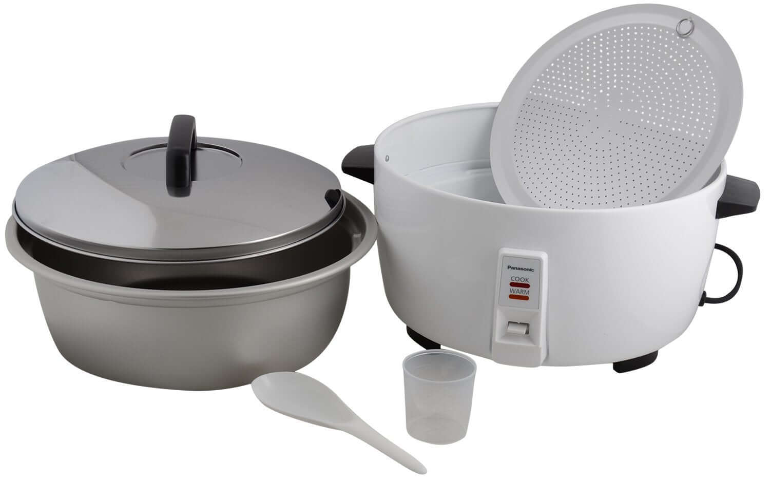 Panasonic 3.2L Rice Cooker featuring double thermal fuse