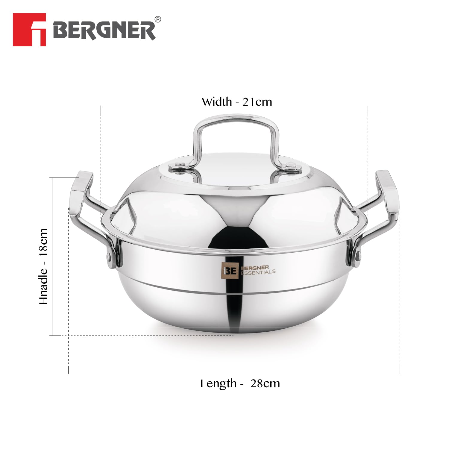 Stainless steel multi-purpose kadai set showing idli appam and steam plates