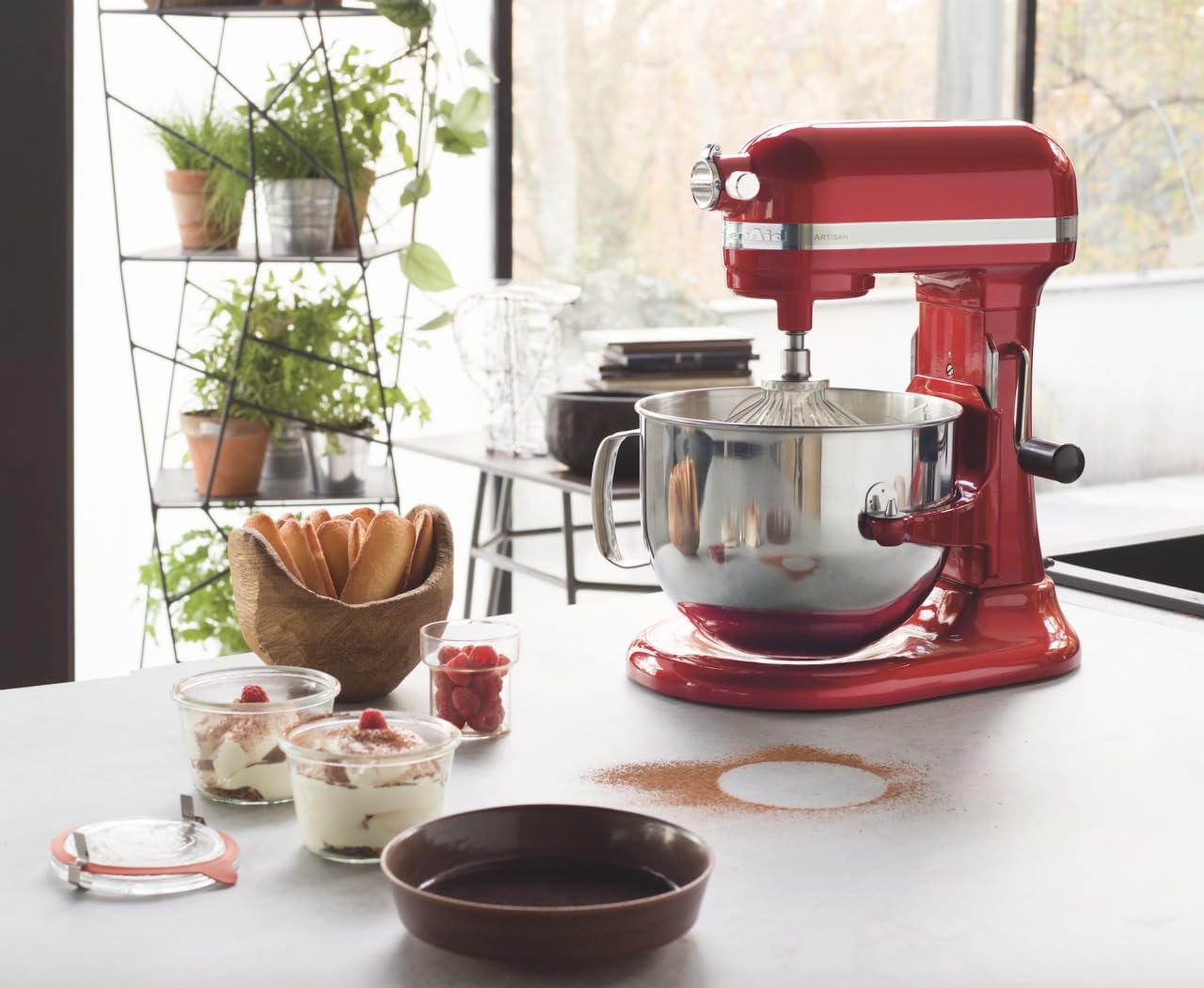 KitchenAid 5KSM7591XBER Professional 500 - Watt Bowl Lift Stand Mixer 6.9 Litre - Empire Red