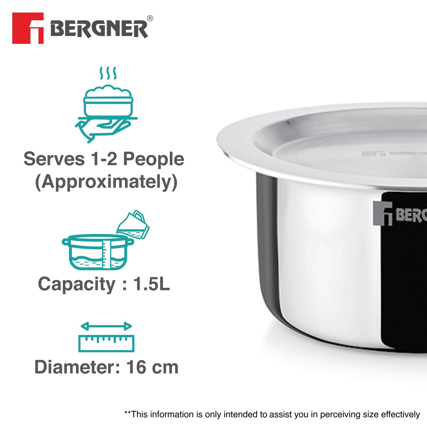 Triply construction cookware set with even heat distribution technology