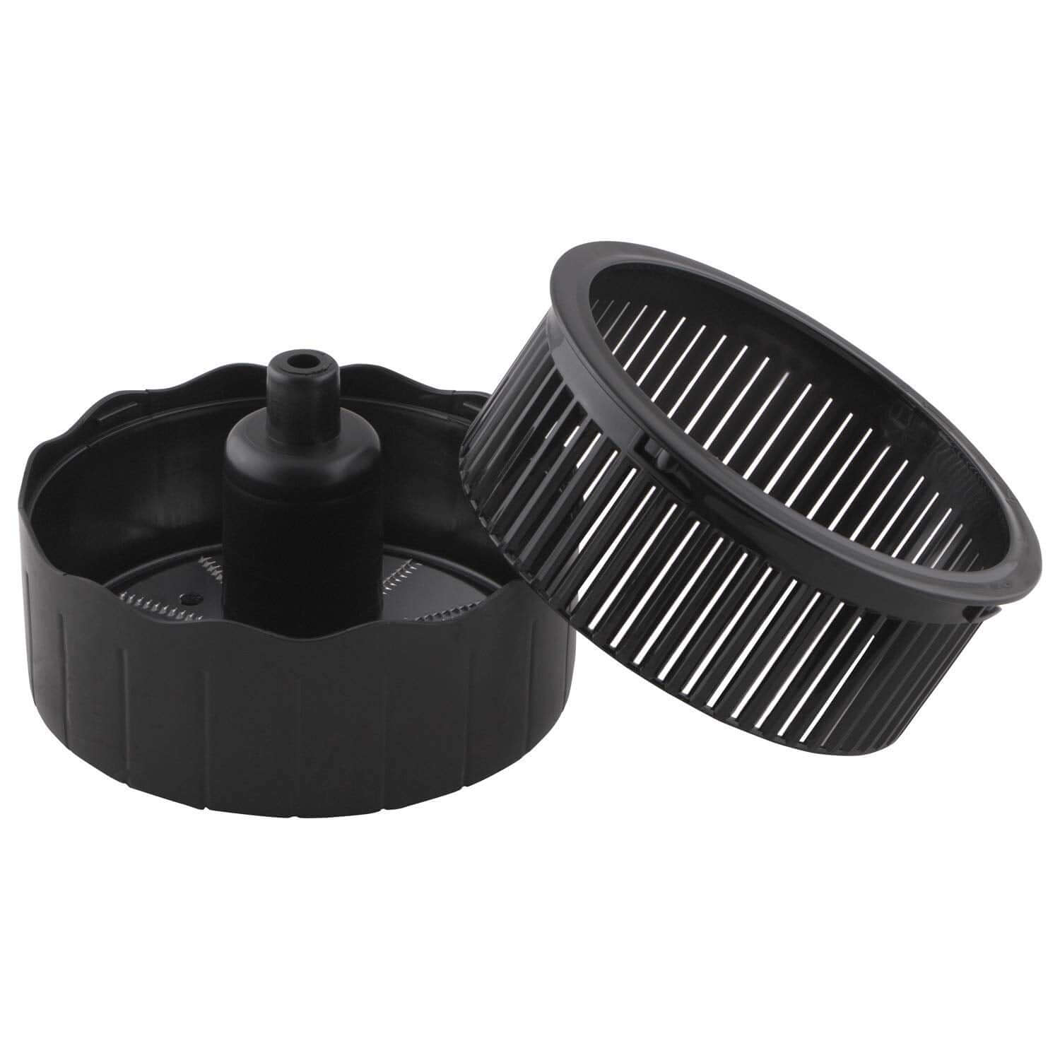 Demonstration of slicing and juicing with Icon DLX Food Processor.