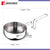 Bergner Essentials Tri-Ply Stainless Steel Tadka Pan 300ml (10cm) - Induction & Gas Compatible