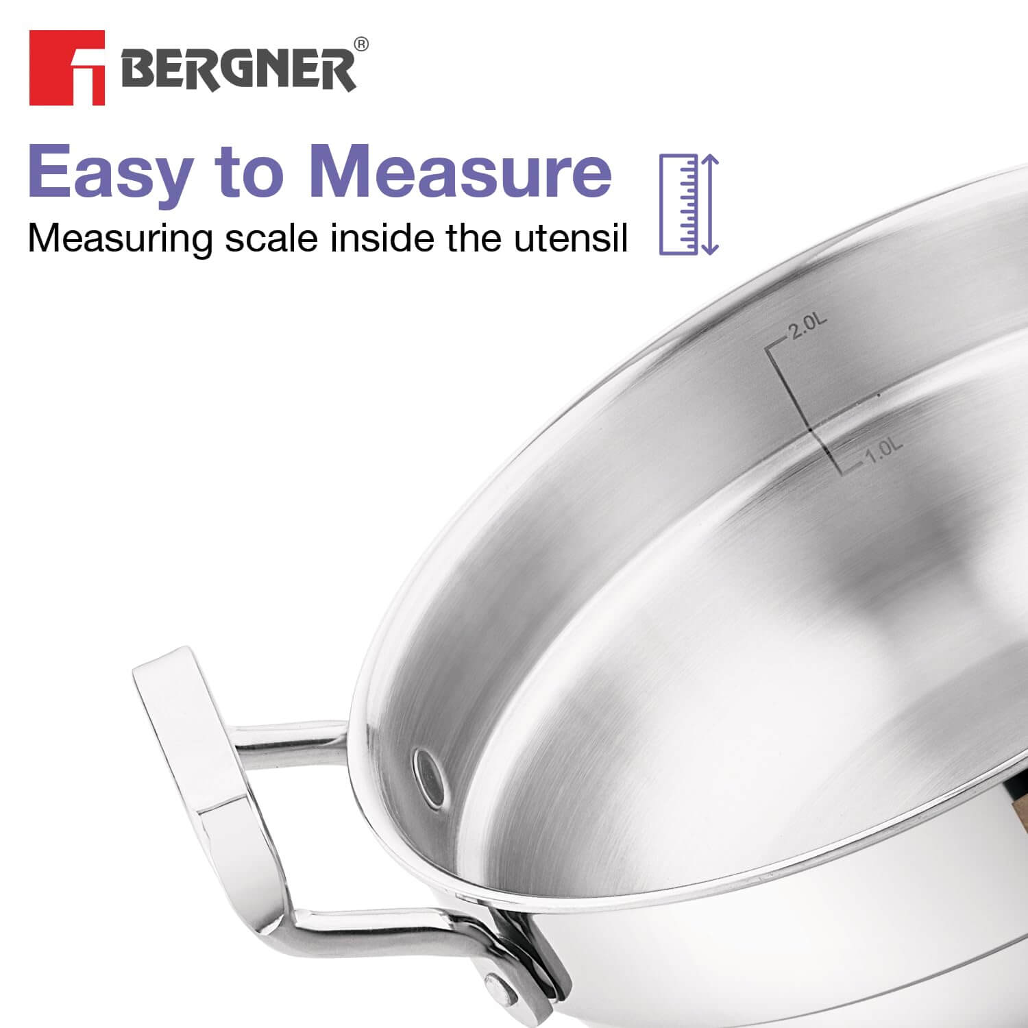 Triply multi kadai complete set with steam plates for healthy Indian cooking