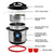 Kuvings Instant Pot 3 Litre Electric Pressure Cooker with Stainless Steel Inner Pot