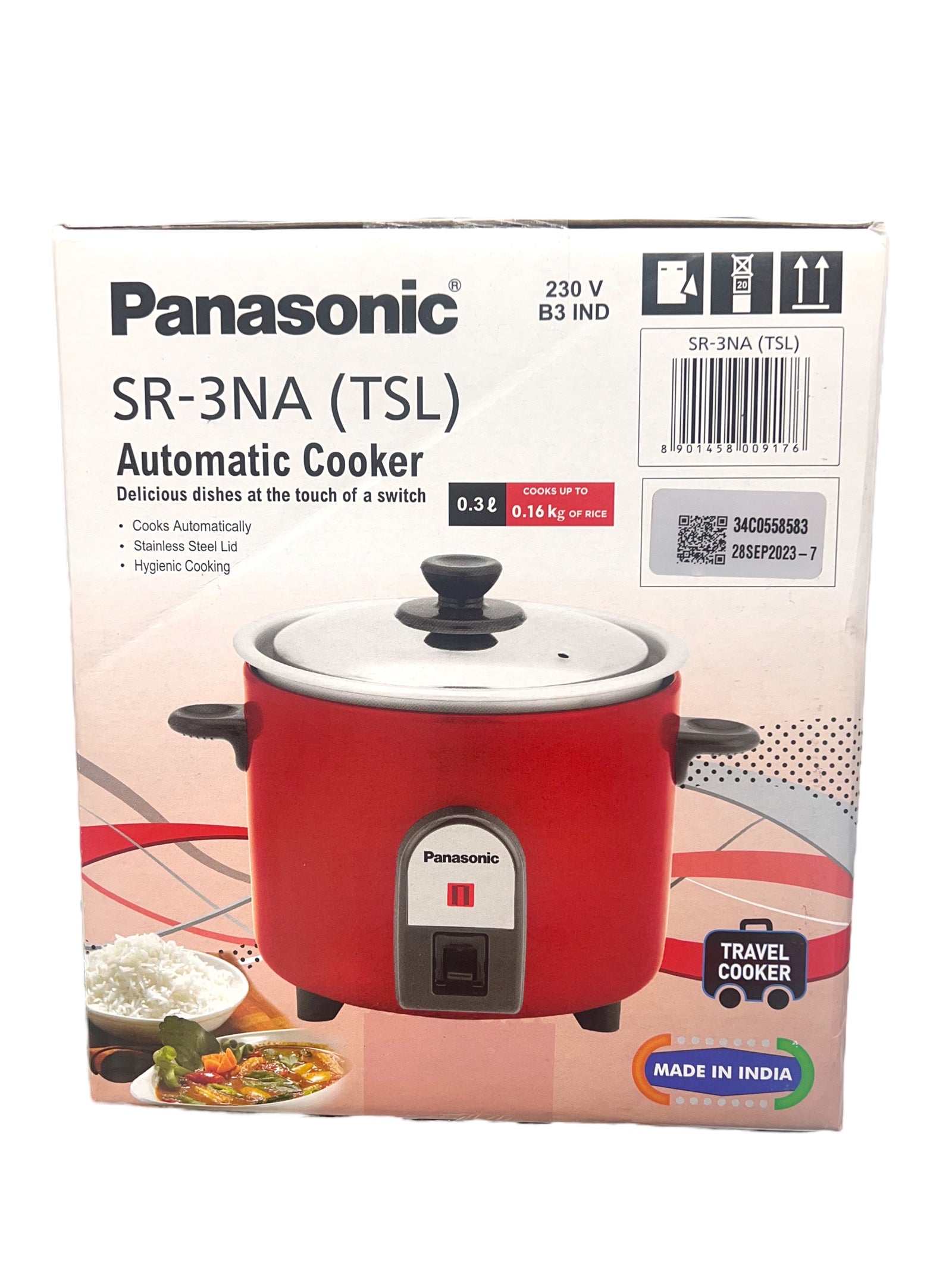 Panasonic 0.3L Portable Travel Rice Cooker: Bachelor & Baby Cooker for On-the-Go Gourmet Meals 🌍