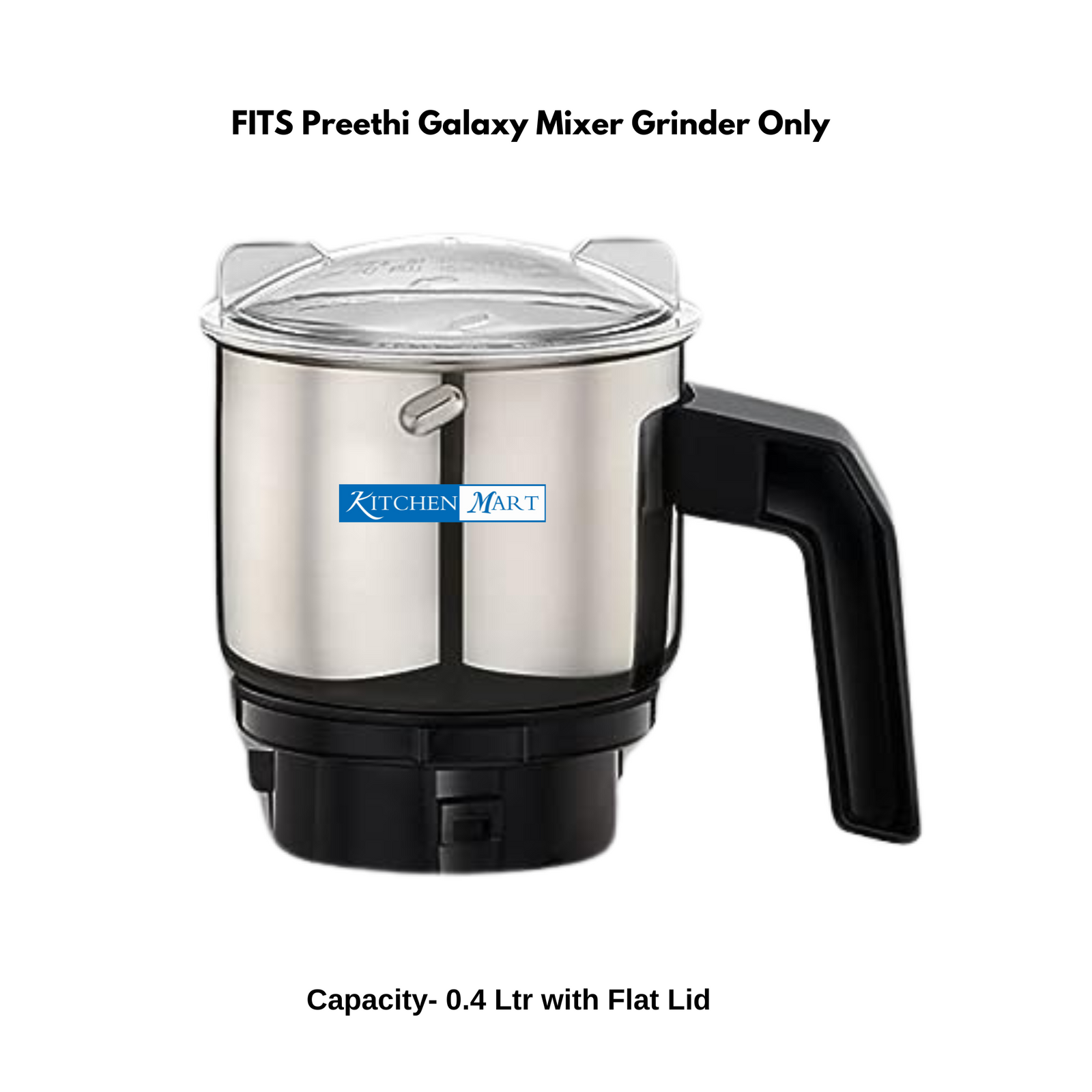 Replacement Chutney Jar for Preethi Galaxy Mixer Grinder 400 ml