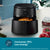 Philips Air Fryer NA120/00 showcasing its starfish design for even cooking