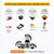 Atomberg Zenova BLDC Mixer Grinder with 4 jars a