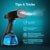 AGARO Signify steamer ceramic nozzle releasing steam on fabric