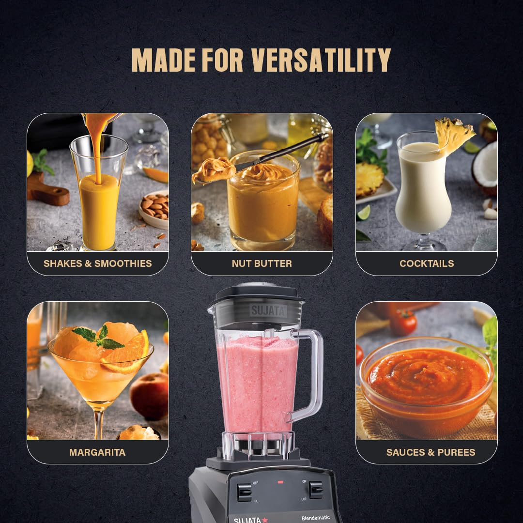 Sujata Blendmatic 1000 mixer grinder stainless steel grinding jar with steel blade assembly