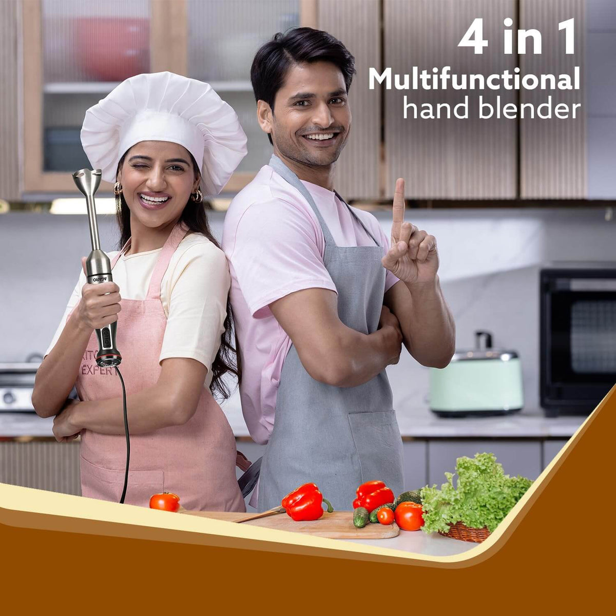 AGARO Grand 1000 Watts Hand Blender