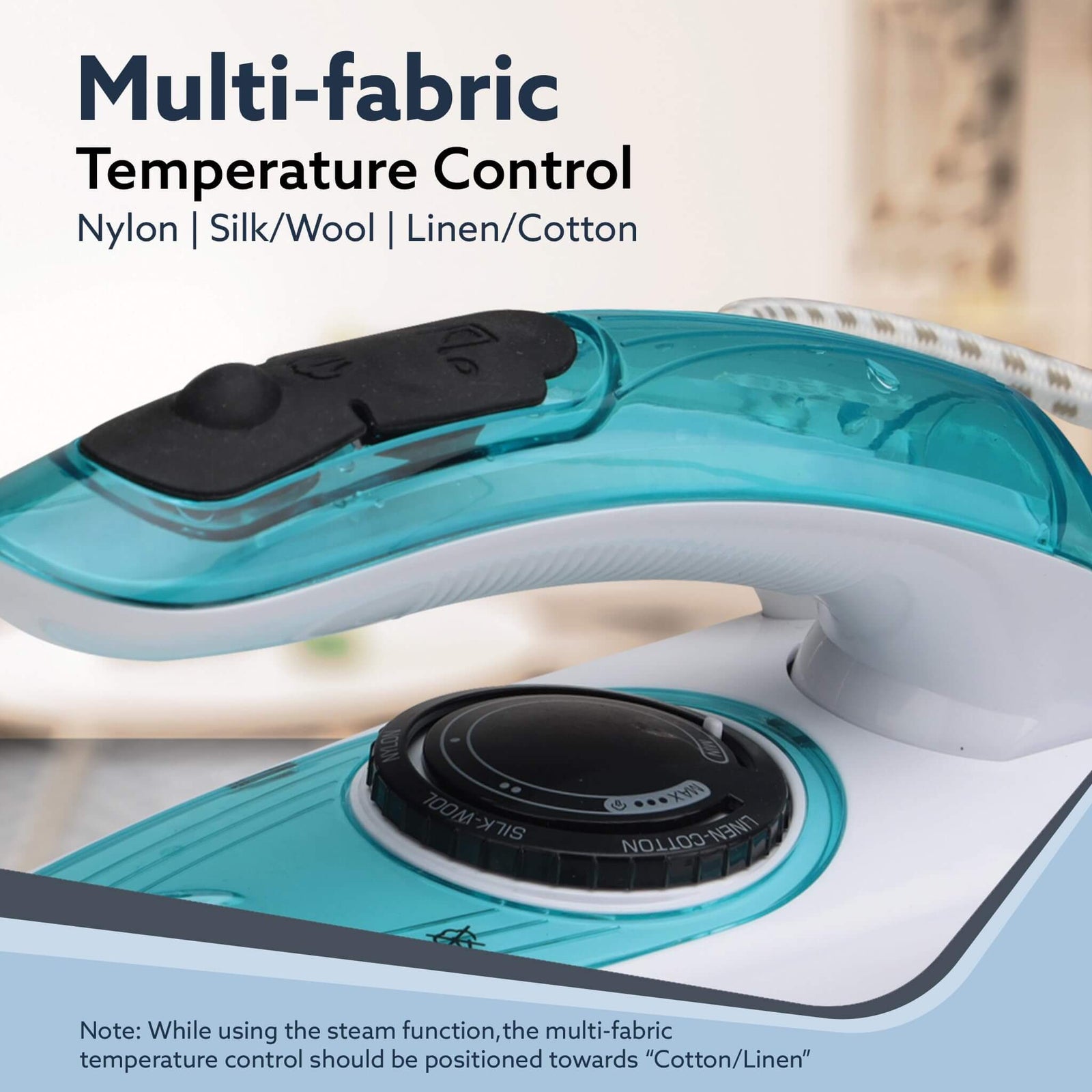 AGARO Steam Iron – Fast Heating & Efficient Wrinkle Removal