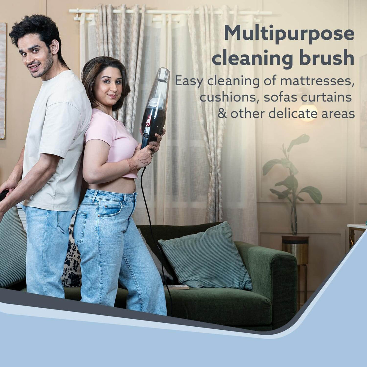 AGARO Regal 800W Handheld Vacuum Cleaner | 6.5kPa Suction | Black