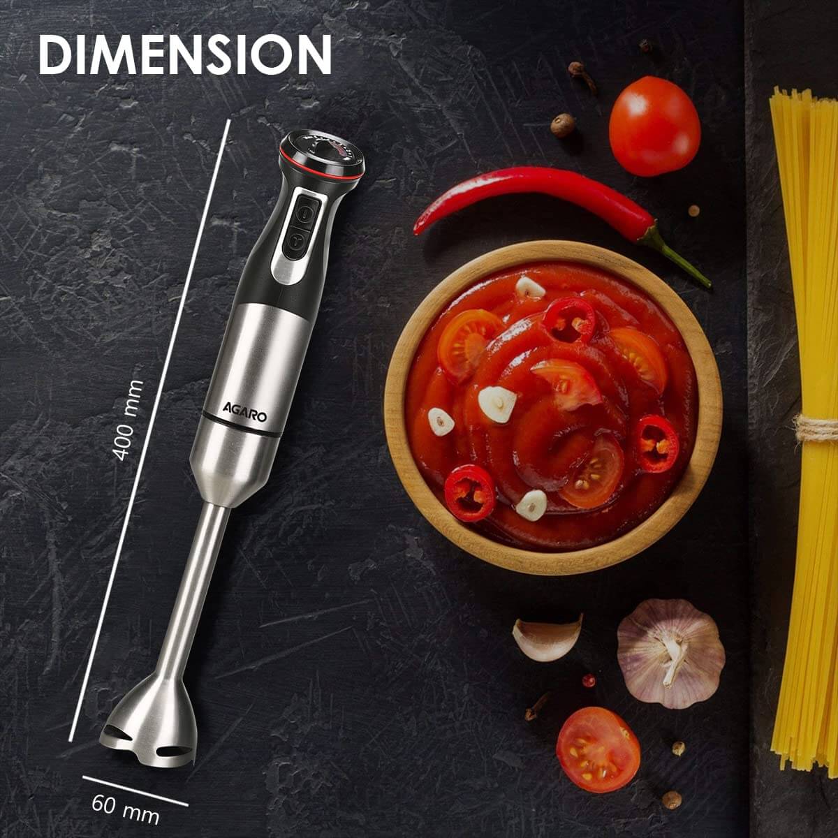 AGARO Grand 1000 Watts Hand Blender