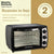 Morphy Richards 20L Electric Oven with 60-Minute Timer and Auto Shut-Off Function