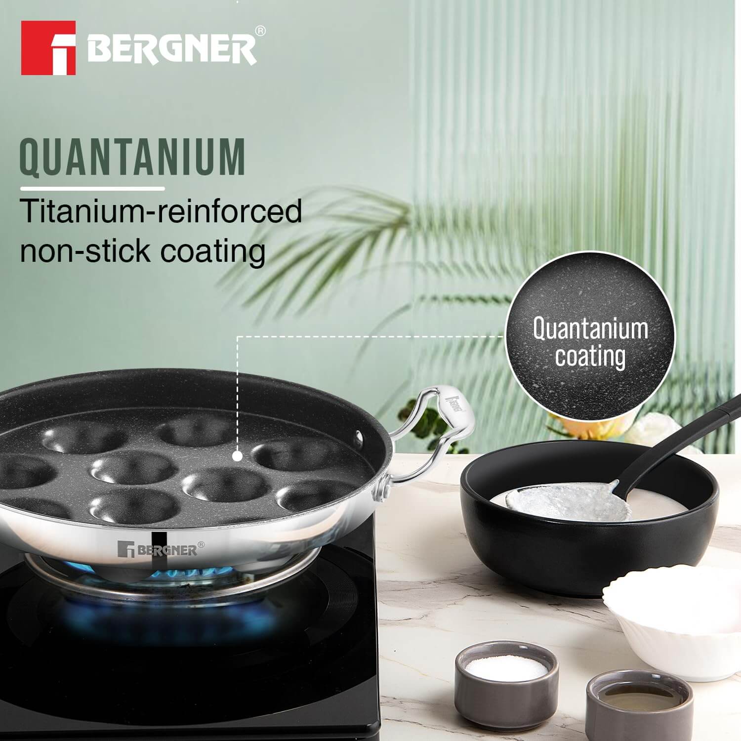 Ergonomic Cast Handle Paniyarakkal – Durable Stainless Steel Design for Even Heating