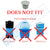 Microfibre filter mesh for Pureit Classic water purifiers does not fit chart